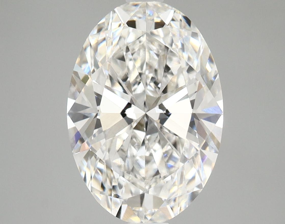 3.06 Carat Oval Shaped Ideal Cut VVS2 IGI Certified Lab Grown Diamond