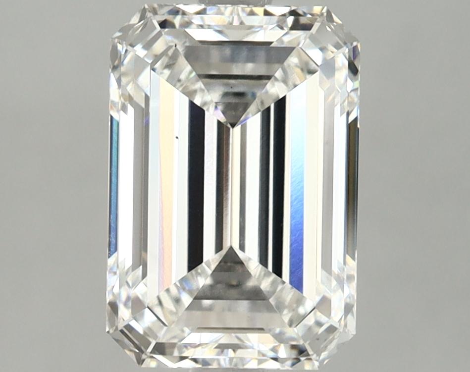 3.07 Carat Emerald Shaped Ideal Cut VS2 IGI Certified Lab Grown Diamond