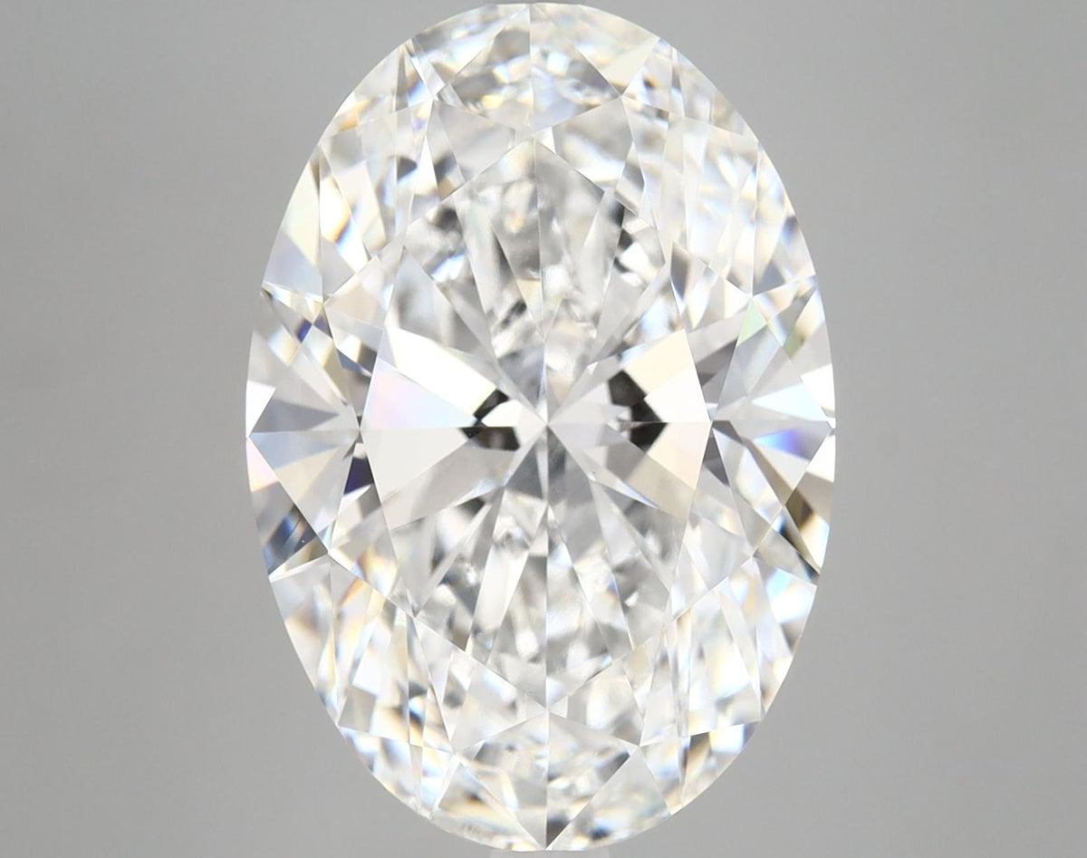8.0 Carat Oval Shaped Ideal Cut VVS2 IGI Certified Lab Grown Diamond