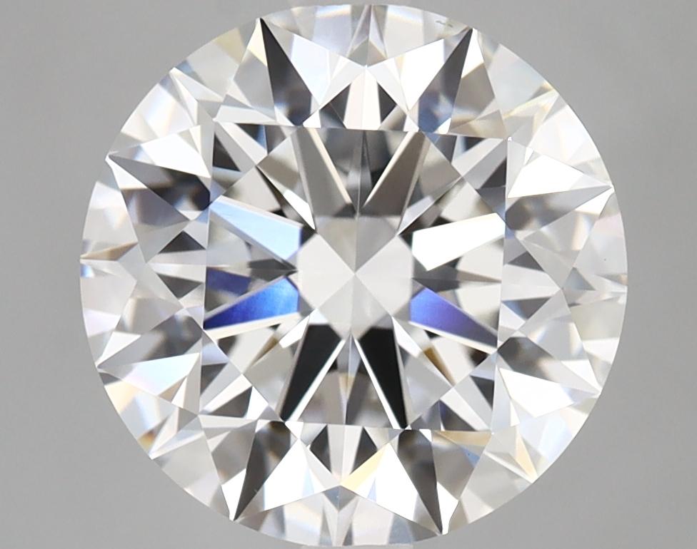 4.07 Carat Round Shaped Ideal Cut VVS2 IGI Certified Lab Grown Diamond