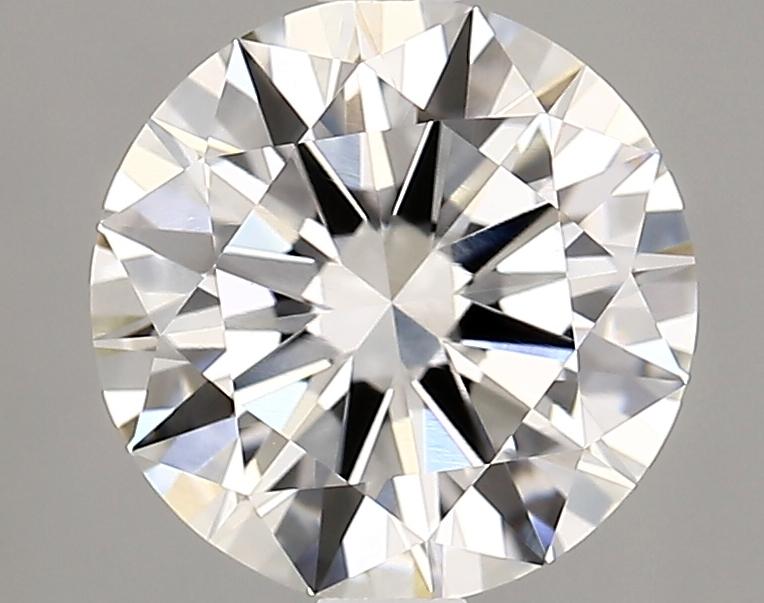 2.52 Carat Round Shaped Excellent Cut VVS2 IGI Certified Lab Grown Diamond