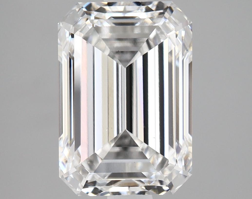2.52 Carat Emerald Shaped Ideal Cut VS1 IGI Certified Lab Grown Diamond