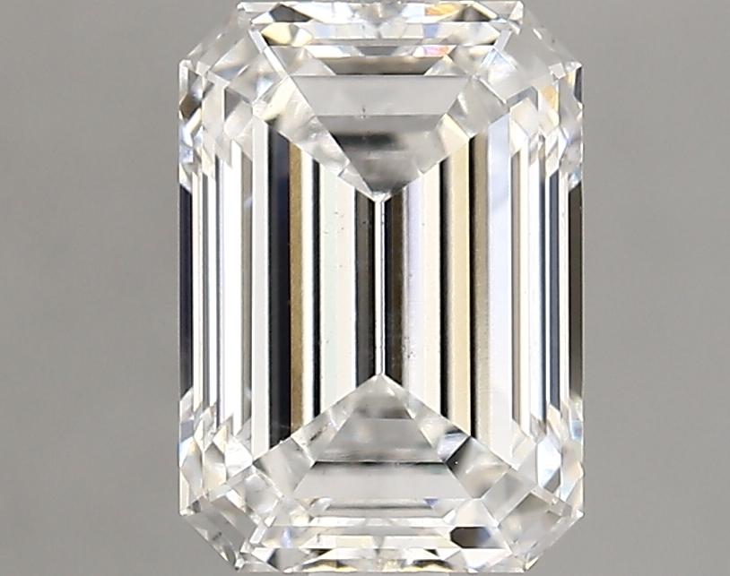 2.56 Carat Emerald Shaped Ideal Cut VS2 IGI Certified Lab Grown Diamond