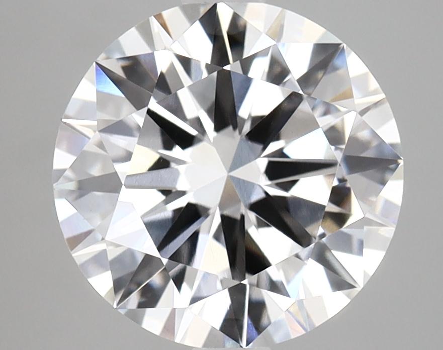 2.89 Carat Round Shaped Excellent Cut VVS2 IGI Certified Lab Grown Diamond
