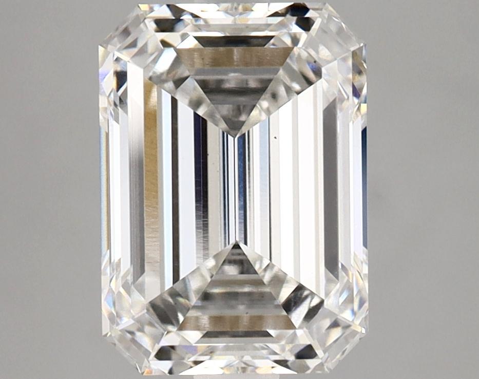 3.04 Carat Emerald Shaped Excellent Cut VS1 IGI Certified Lab Grown Diamond