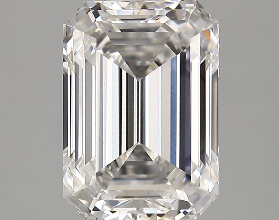 2.53 Carat Emerald Shaped Ideal Cut VS1 IGI Certified Lab Grown Diamond