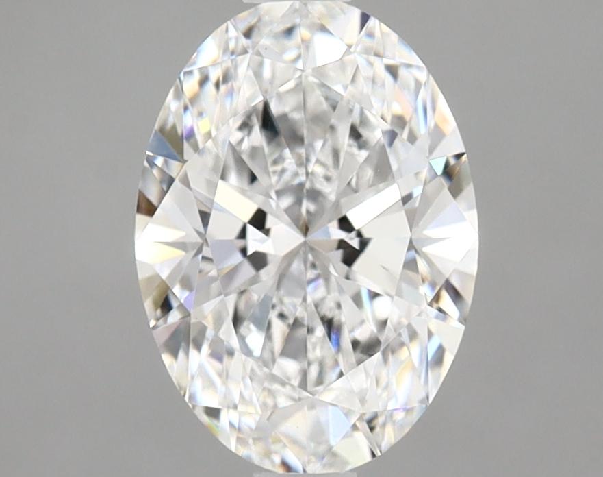 1.57 Carat Oval Shaped Ideal Cut VVS2 IGI Certified Lab Grown Diamond