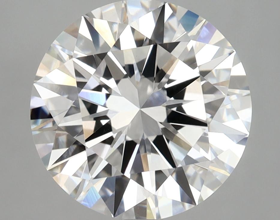 3.9 Carat Round Shaped Excellent Cut VVS2 IGI Certified Lab Grown Diamond