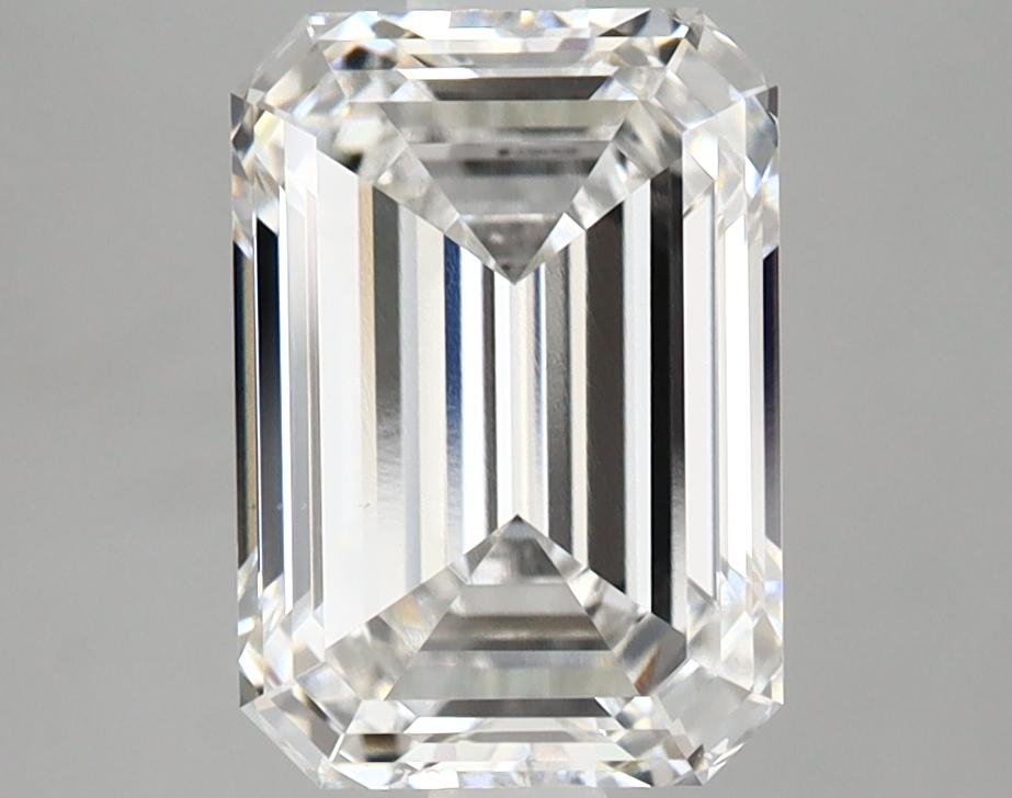 2.58 Carat Emerald Shaped Ideal Cut VS1 IGI Certified Lab Grown Diamond