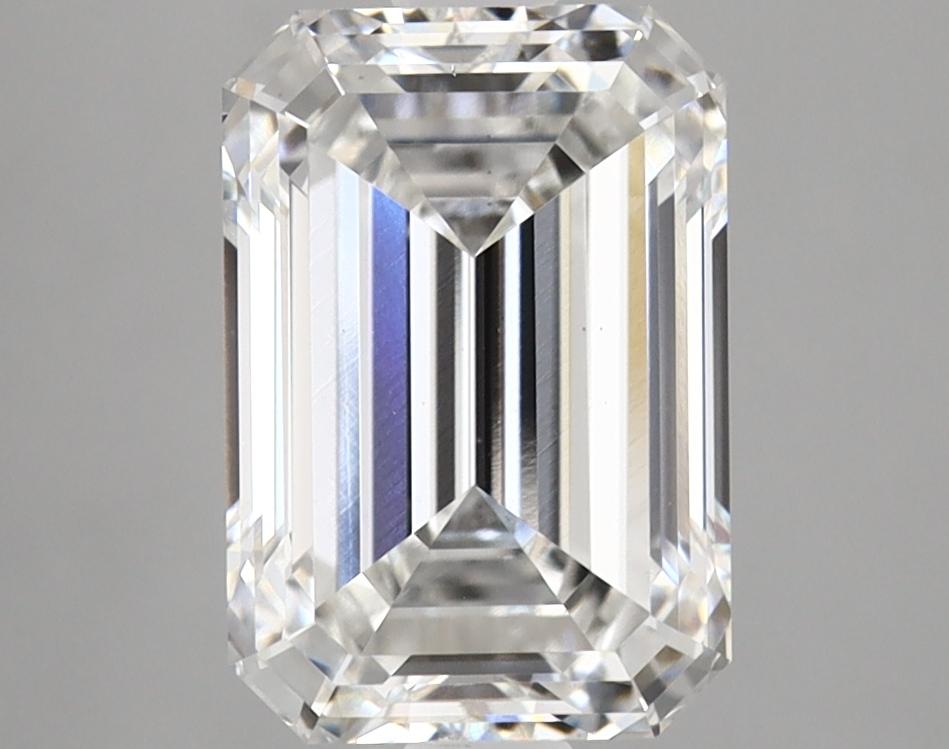 3.06 Carat Emerald Shaped Ideal Cut VS2 IGI Certified Lab Grown Diamond