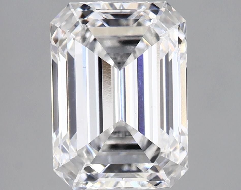 2.05 Carat Emerald Shaped Excellent Cut VS1 IGI Certified Lab Grown Diamond