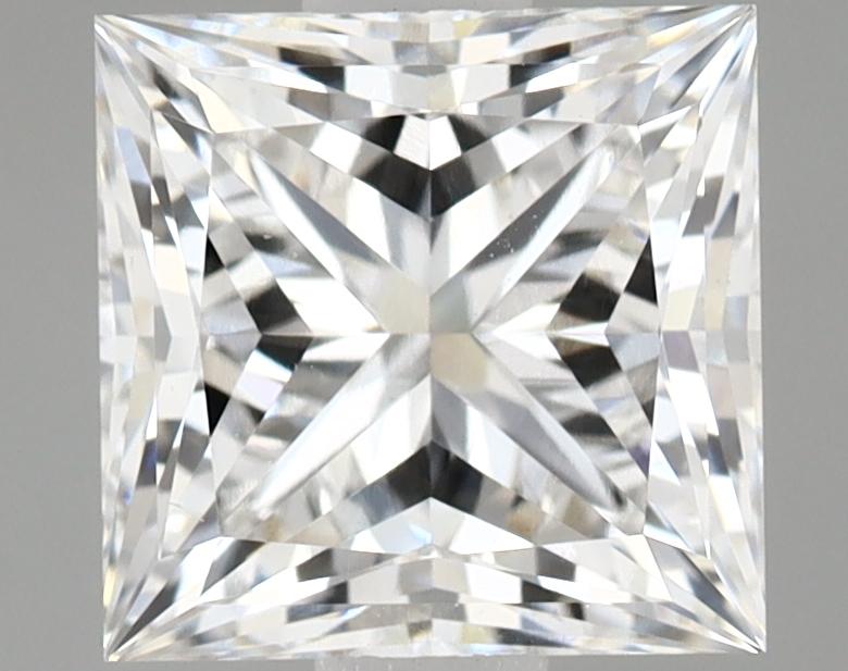 1.51 Carat Princess Shaped Ideal Cut VS1 IGI Certified Lab Grown Diamond