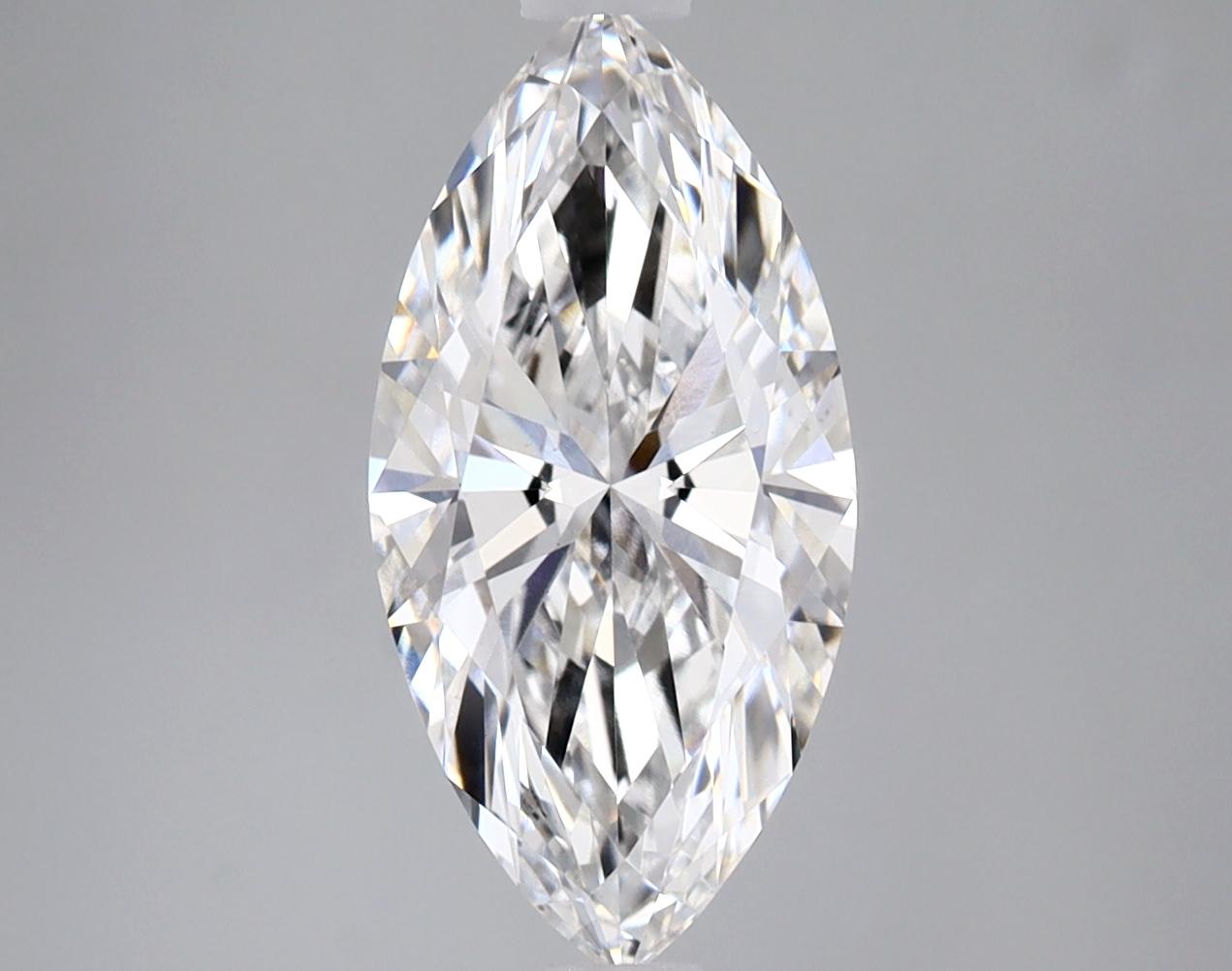 2.03 Carat Marquise Shaped Ideal Cut VS1 IGI Certified Lab Grown Diamond