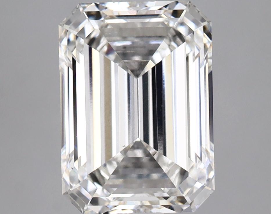 3.03 Carat Emerald Shaped Excellent Cut VS2 IGI Certified Lab Grown Diamond