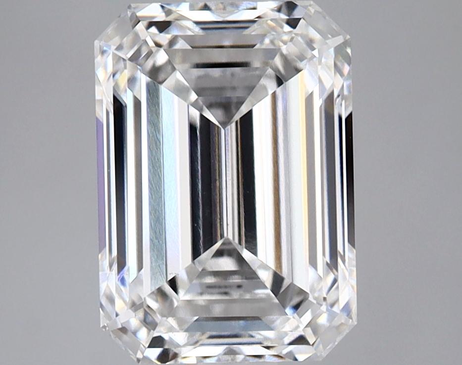 3.03 Carat Emerald Shaped Ideal Cut VS2 IGI Certified Lab Grown Diamond