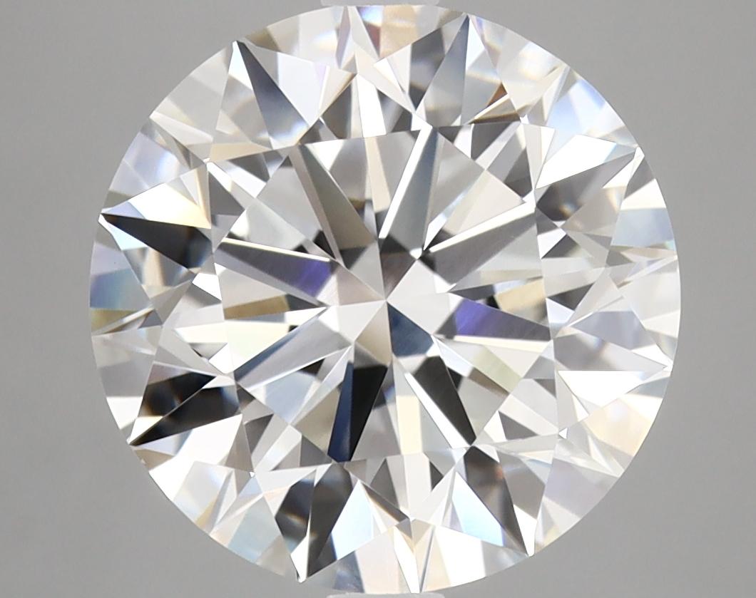 5.46 Carat Round Shaped Excellent Cut VVS2 IGI Certified Lab Grown Diamond