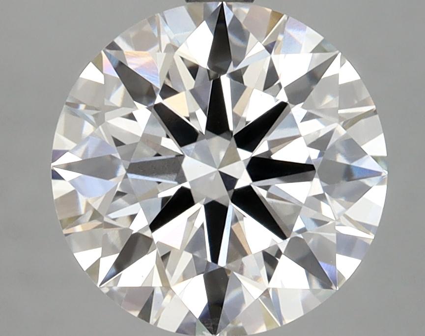 3.08 Carat Round Shaped Ideal Cut VVS2 IGI Certified Lab Grown Diamond