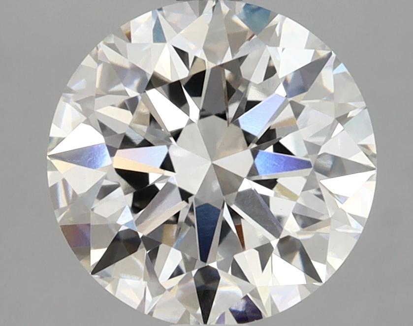 3.02 Carat Round Shaped Excellent Cut VVS2 IGI Certified Lab Grown Diamond