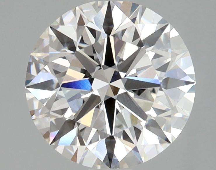1.96 Carat Round Shaped Excellent Cut VVS2 IGI Certified Lab Grown Diamond