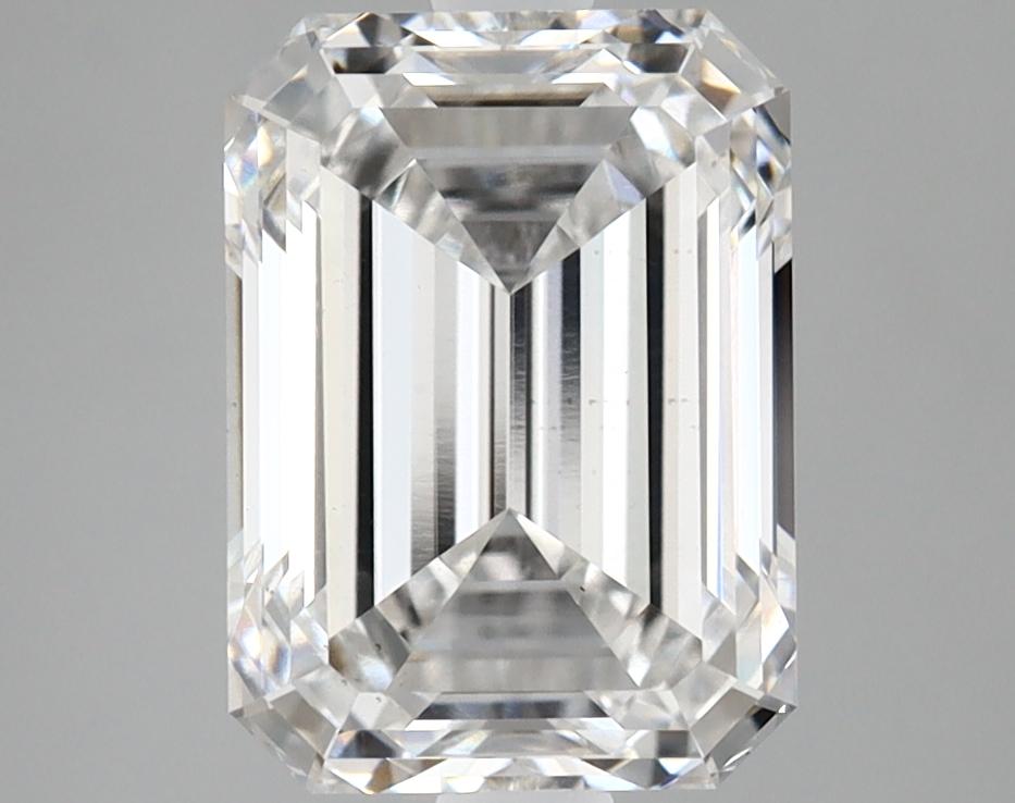 3.05 Carat Emerald Shaped Excellent Cut VS2 IGI Certified Lab Grown Diamond
