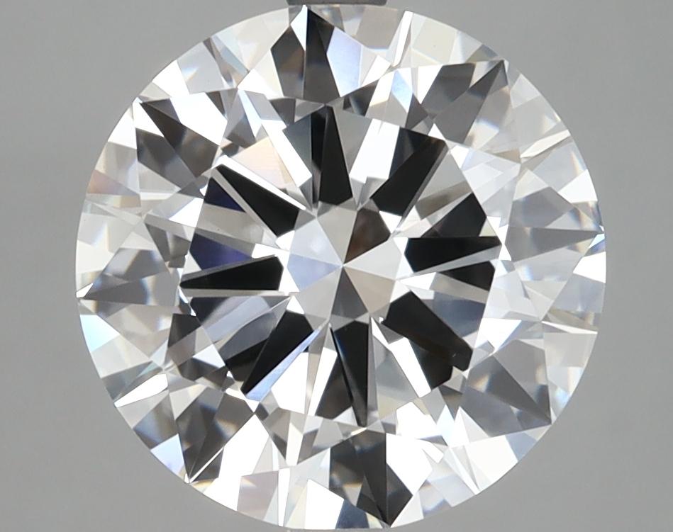 3.96 Carat Round Shaped Excellent Cut VVS2 IGI Certified Lab Grown Diamond