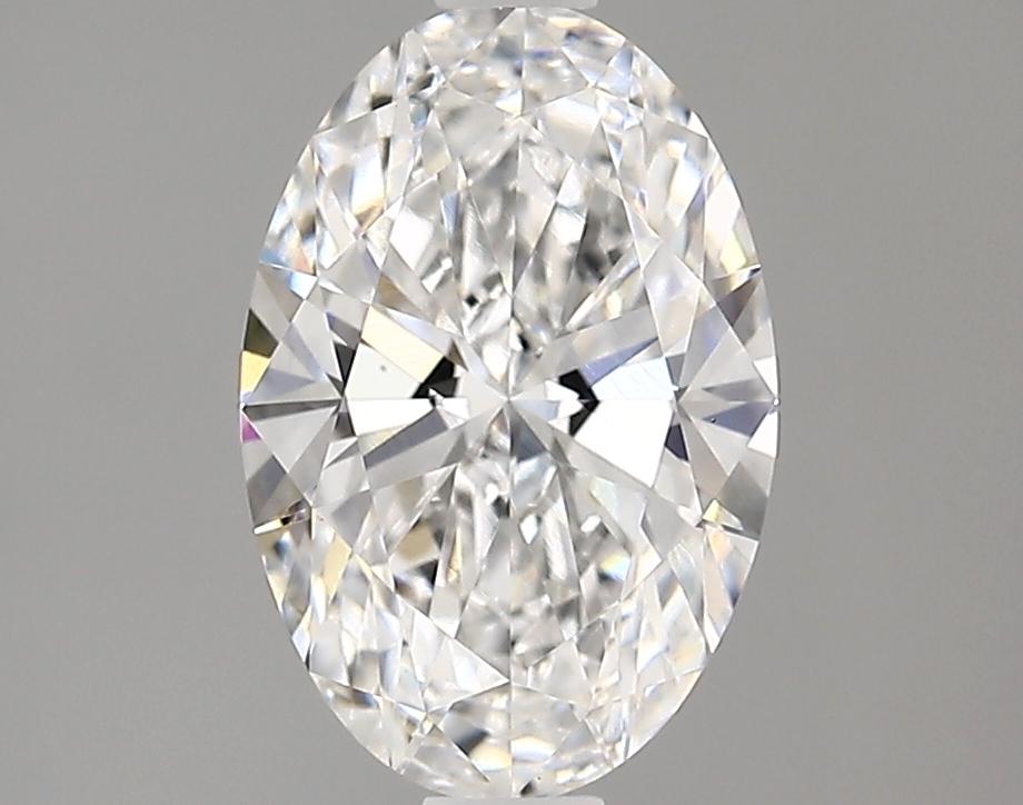 1.62 Carat Oval Shaped Excellent Cut VVS2 IGI Certified Lab Grown Diamond