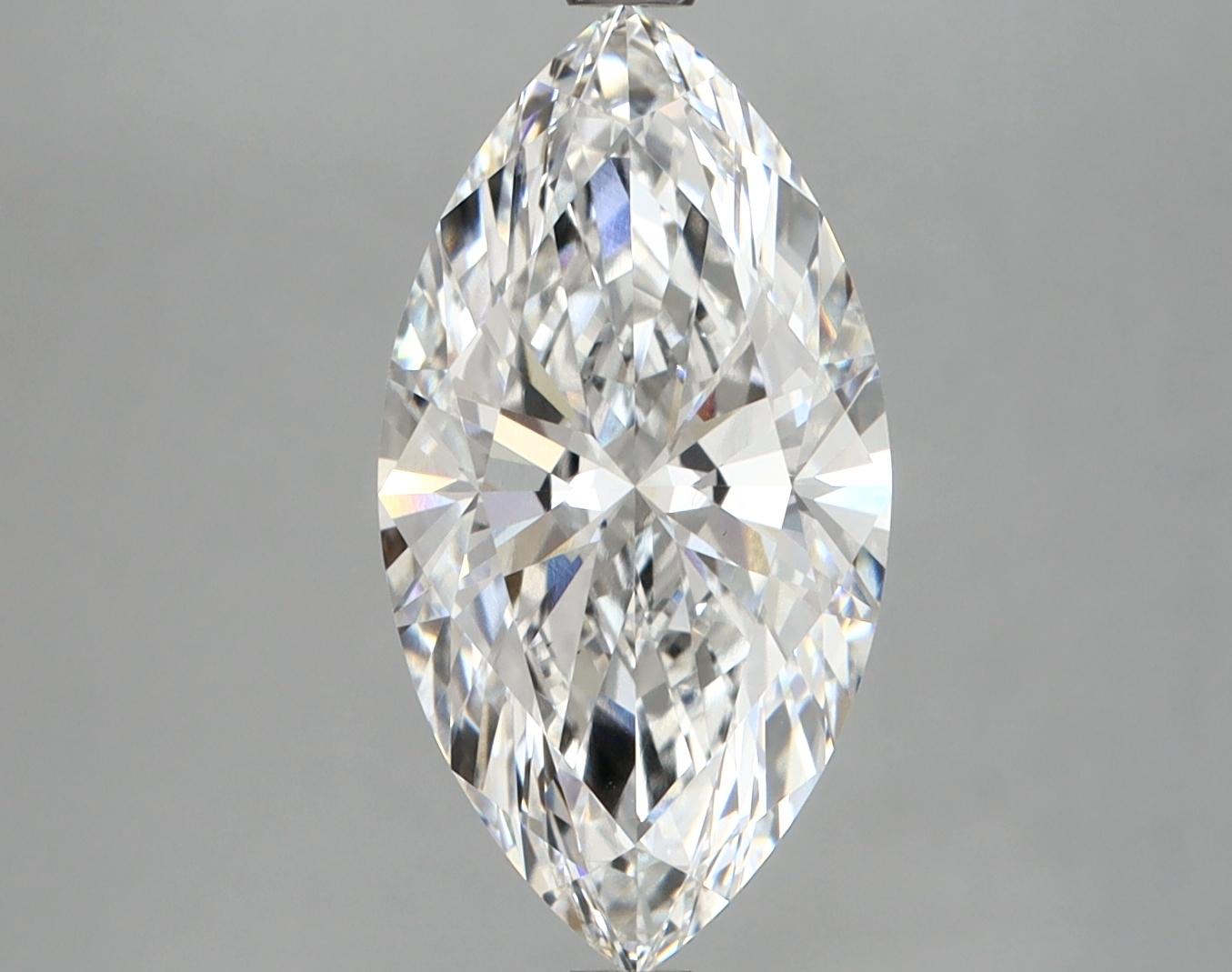 3.03 Carat Marquise Shaped Excellent Cut VS1 IGI Certified Lab Grown Diamond