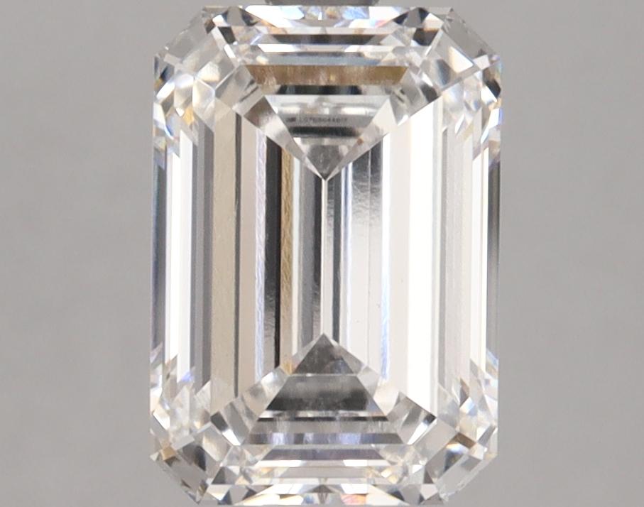 2.0 Carat Emerald Shaped Ideal Cut VVS2 IGI Certified Lab Grown Diamond