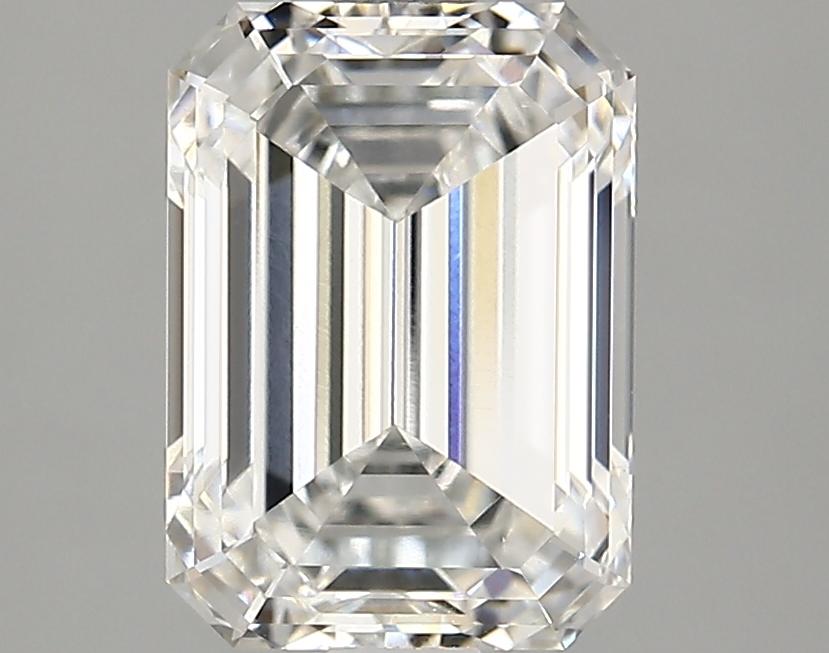 2.87 Carat Emerald Shaped Excellent Cut VVS2 IGI Certified Lab Grown Diamond