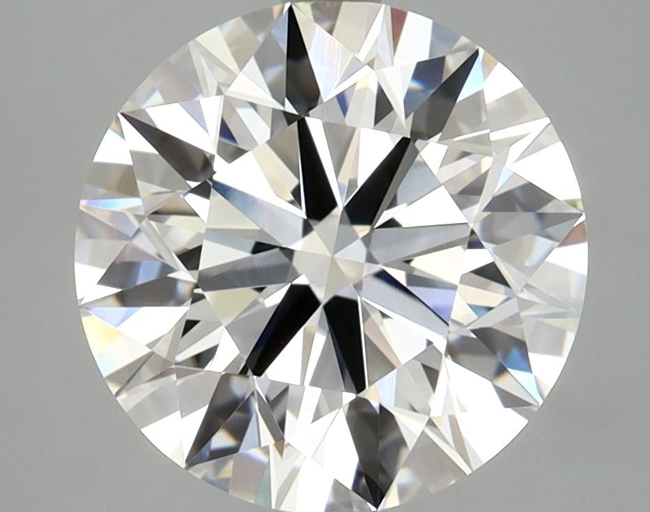 3.95 Carat Round Shaped Ideal Cut VVS2 IGI Certified Lab Grown Diamond
