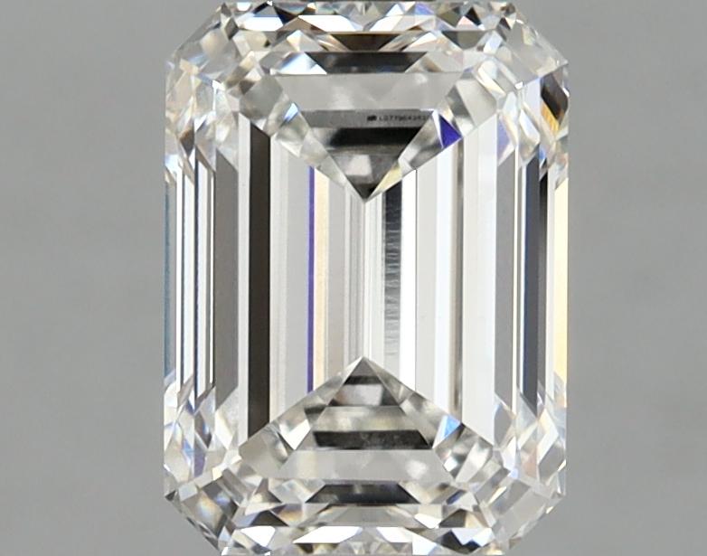 2.07 Carat Emerald Shaped Excellent Cut VVS2 IGI Certified Lab Grown Diamond