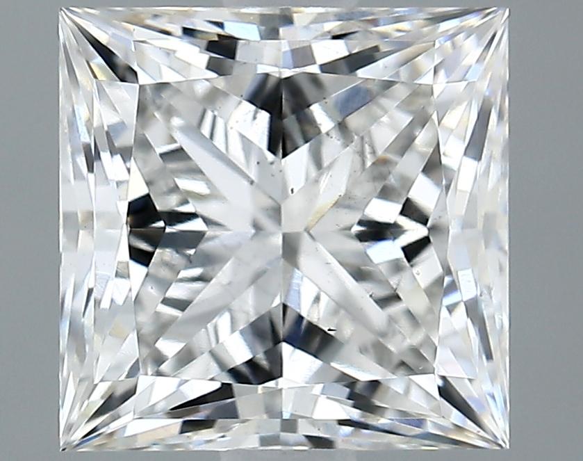 2.5 Carat Princess Shaped Ideal Cut VS2 IGI Certified Lab Grown Diamond