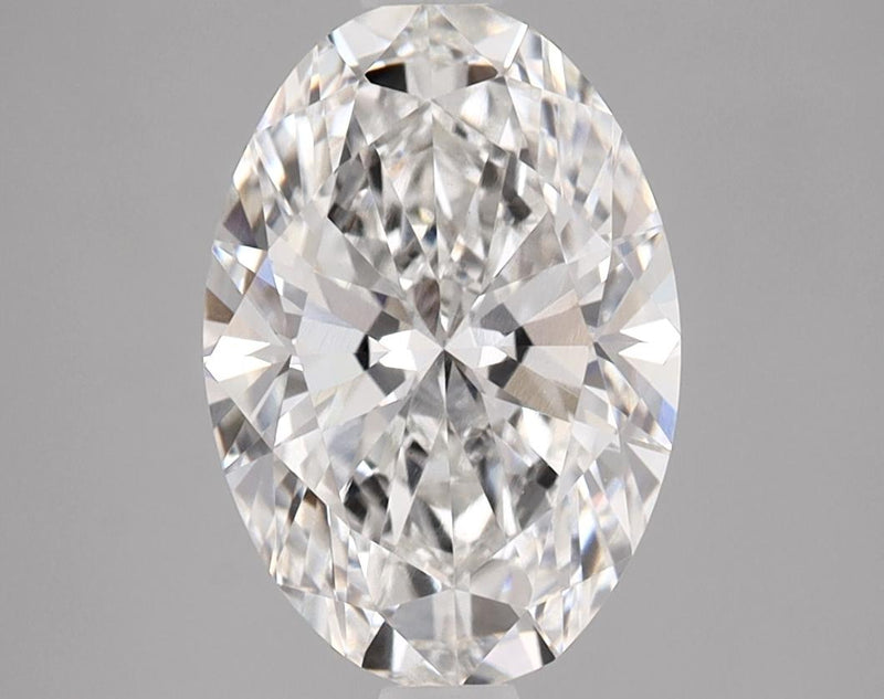 2.5 Carat Oval Shaped Ideal Cut VVS2 IGI Certified Lab Grown Diamond