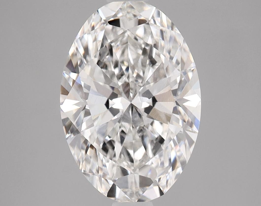 2.5 Carat Oval Shaped Ideal Cut VVS2 IGI Certified Lab Grown Diamond