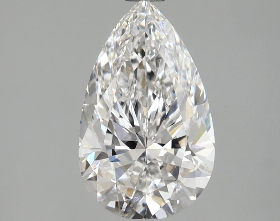 1.63 Carat Pear Shaped Ideal Cut VVS2 IGI Certified Lab Grown Diamond