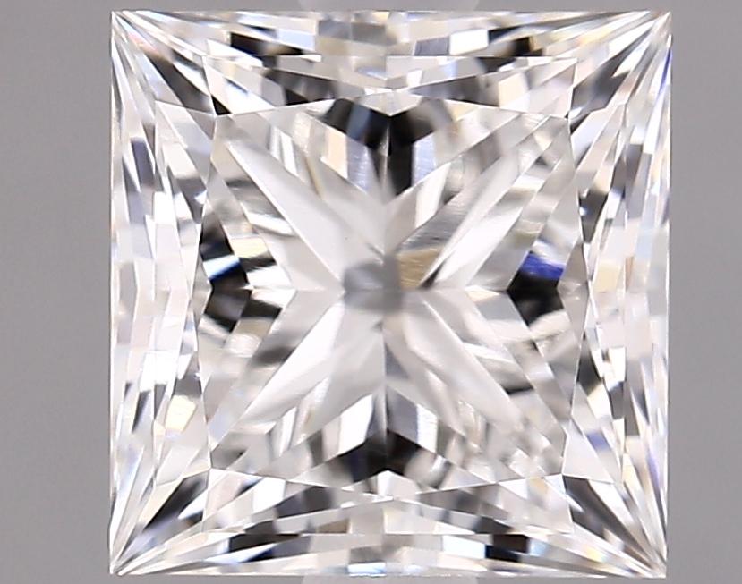 2.1 Carat Princess Shaped Ideal Cut VVS2 IGI Certified Lab Grown Diamond