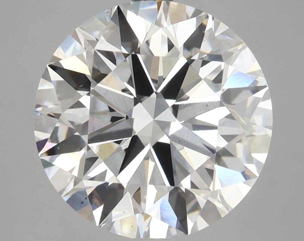 5.02 Carat Round Shaped Ideal Cut VS2 IGI Certified Lab Grown Diamond