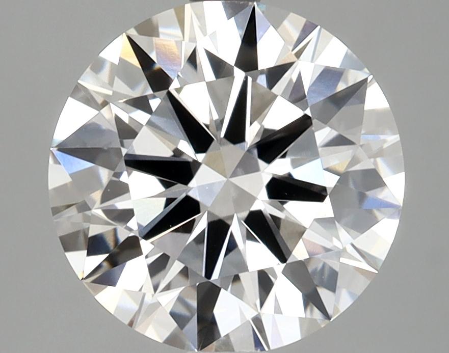 3.08 Carat Round Shaped Ideal Cut VVS2 IGI Certified Lab Grown Diamond