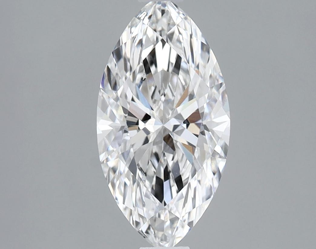 1.35 Carat Marquise Shaped Ideal Cut VVS2 IGI Certified Lab Grown Diamond