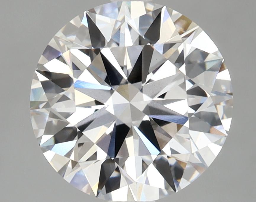 3.09 Carat Round Shaped Ideal Cut VVS2 IGI Certified Lab Grown Diamond