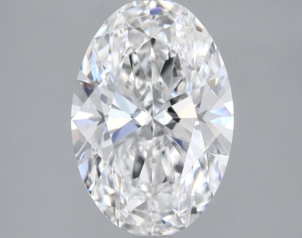 2.03 Carat Oval Shaped Ideal Cut VVS2 IGI Certified Lab Grown Diamond