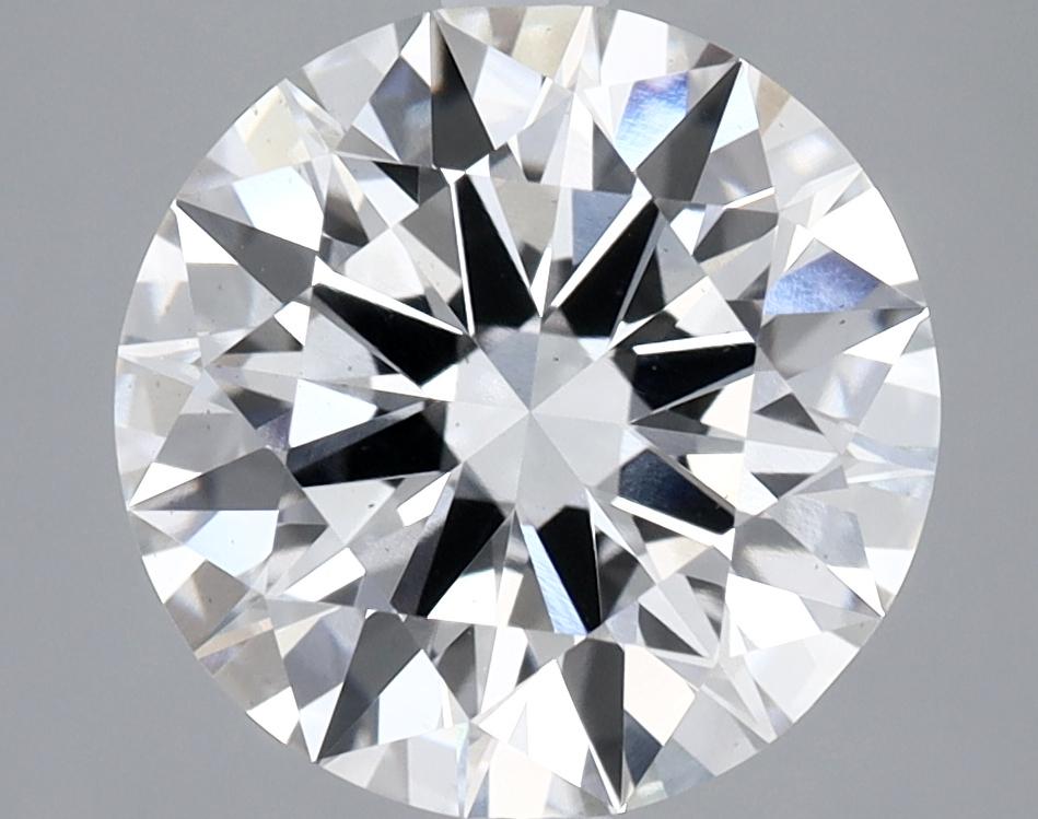 3.7 Carat Round Shaped Excellent Cut VS2 IGI Certified Lab Grown Diamond