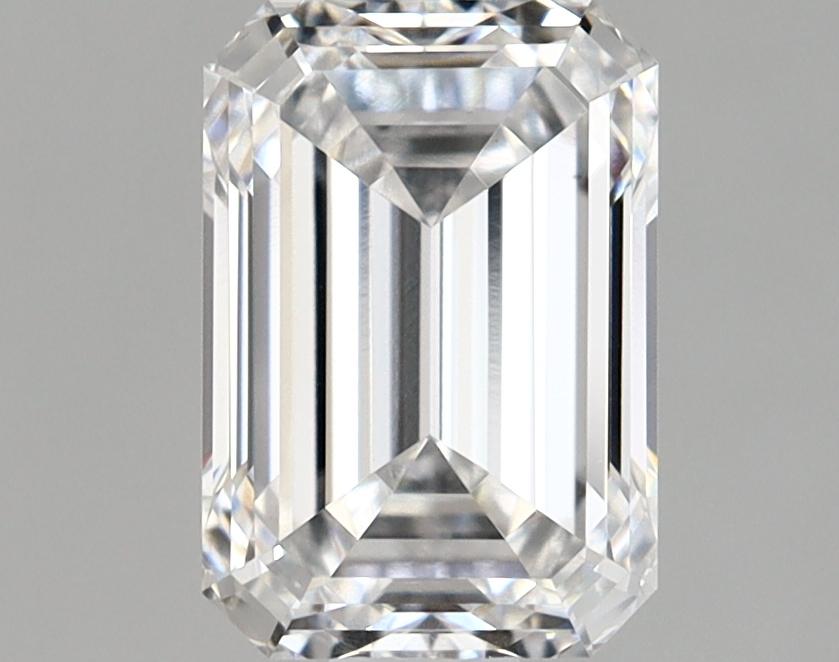 2.1 Carat Emerald Shaped Ideal Cut VVS1 IGI Certified Lab Grown Diamond