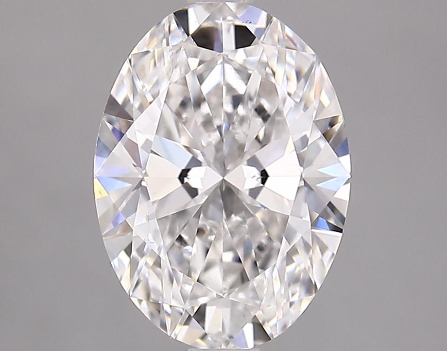 3.05 Carat Oval Shaped Excellent Cut VVS2 IGI Certified Lab Grown Diamond