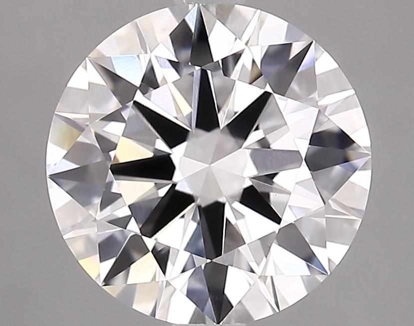 3.02 Carat Round Shaped Excellent Cut VVS2 IGI Certified Lab Grown Diamond