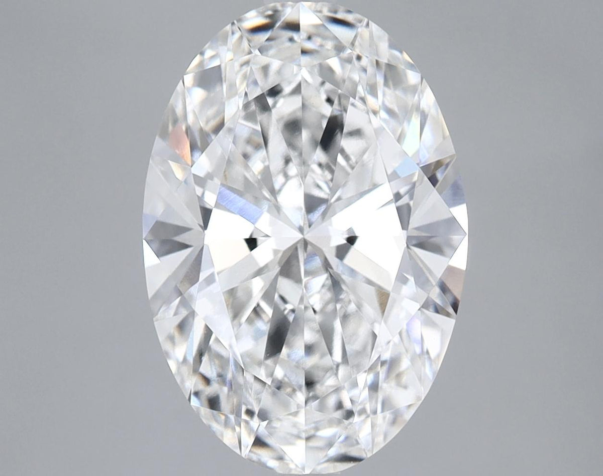 3.86 Carat Oval Shaped Ideal Cut VVS2 IGI Certified Lab Grown Diamond