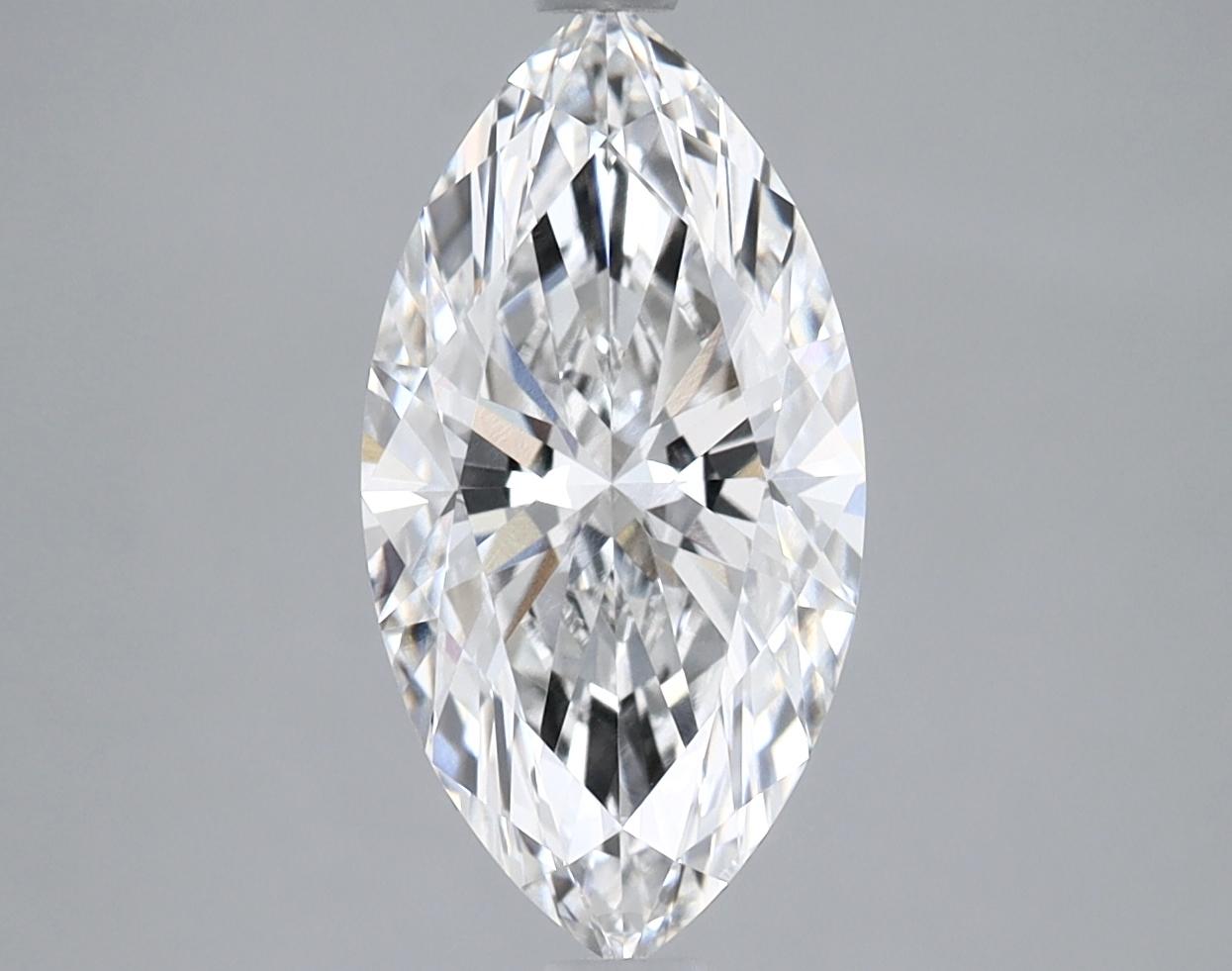 2.08 Carat Marquise Shaped Ideal Cut VVS1 IGI Certified Lab Grown Diamond