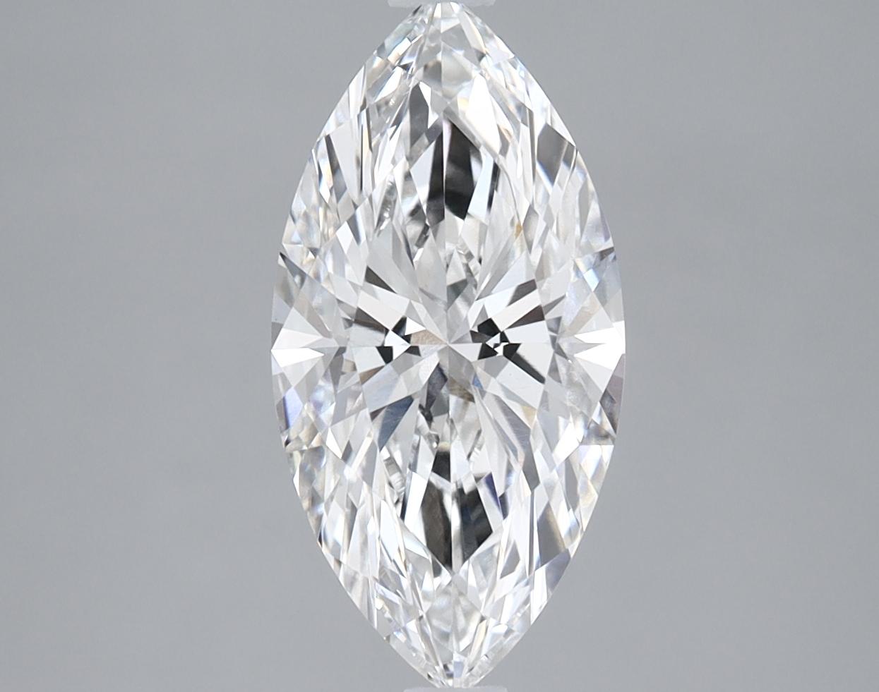 2.04 Carat Marquise Shaped Ideal Cut VVS2 IGI Certified Lab Grown Diamond