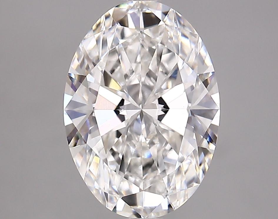 2.5 Carat Oval Shaped Ideal Cut VVS2 IGI Certified Lab Grown Diamond