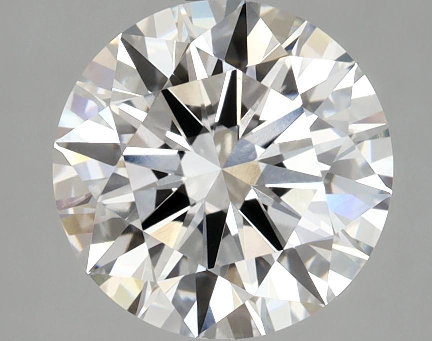 3.09 Carat Round Shaped Ideal Cut VVS2 IGI Certified Lab Grown Diamond